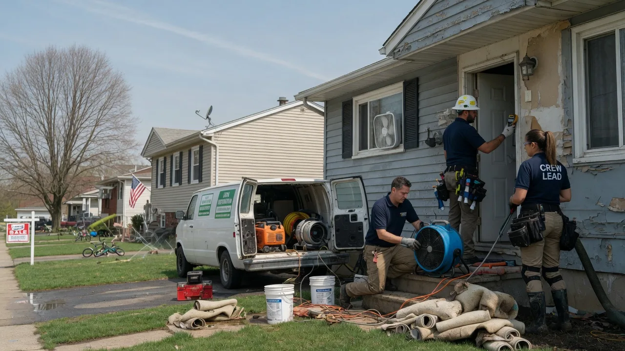Flood Cleanup in Dunlap, IA near me