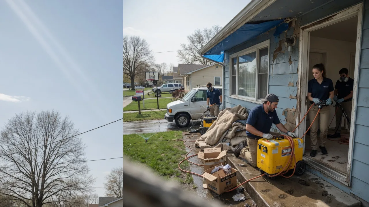 Basement Flood Cleanup in Dunlap, IA near me